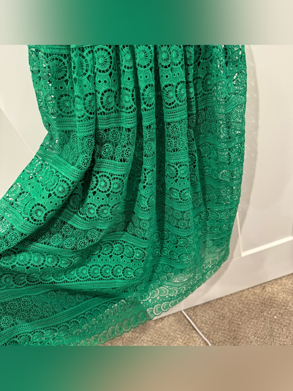 Antonio Melani Kelly Green Eyelet Ruth Lace Dress - Picture 7 of 10
